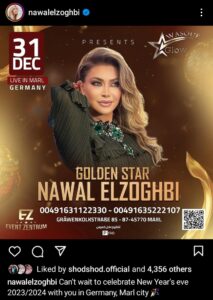 حفل نوال الزغبي في ألمانيا 