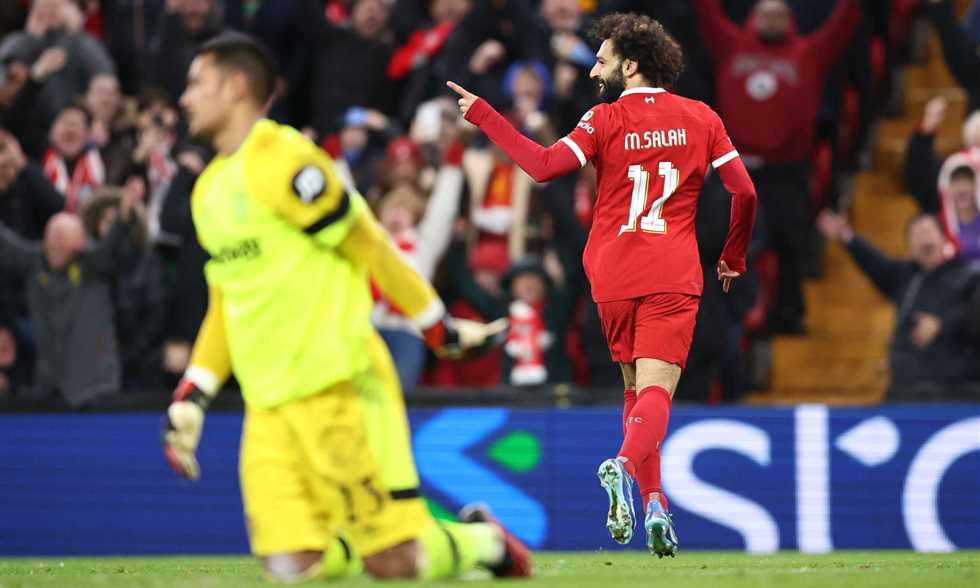 محمد صلاح لاعب ليفربول