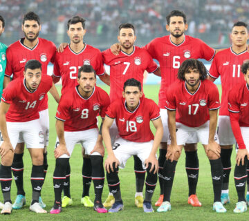 لاعبو منتخب مصر